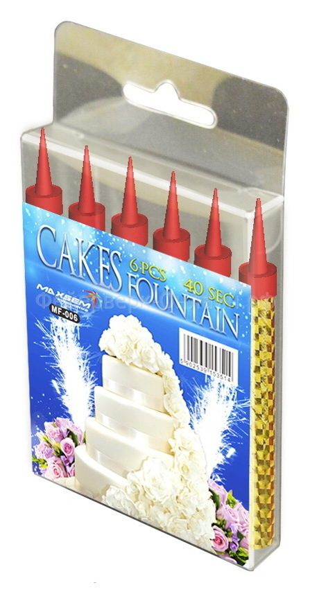 Фонтан "Cakes fountain" тортовые свечи