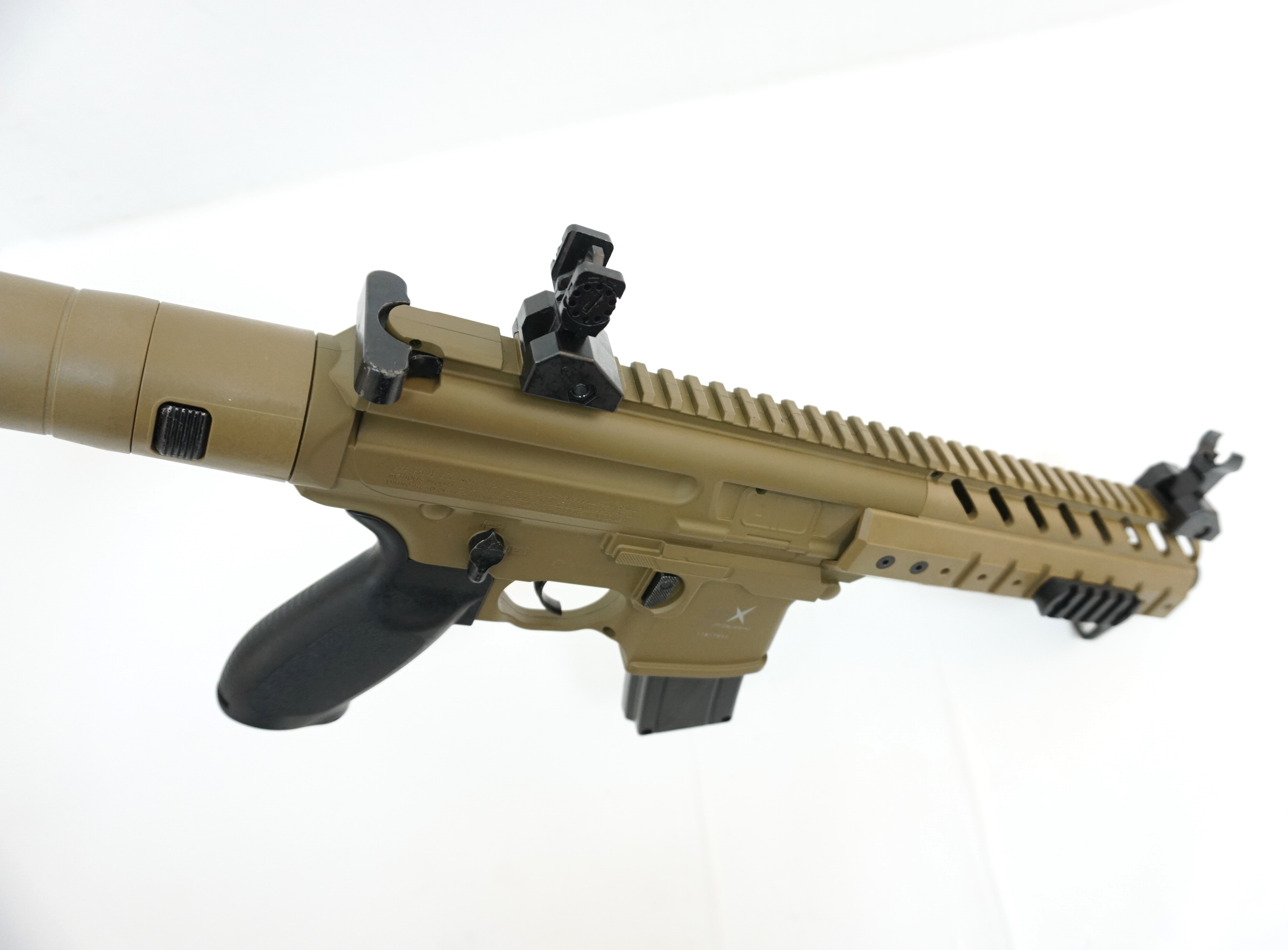 Винтовка пневматическая MPX-177-FDE-R к.4,5мм + коллимат.приц.(песочн.),