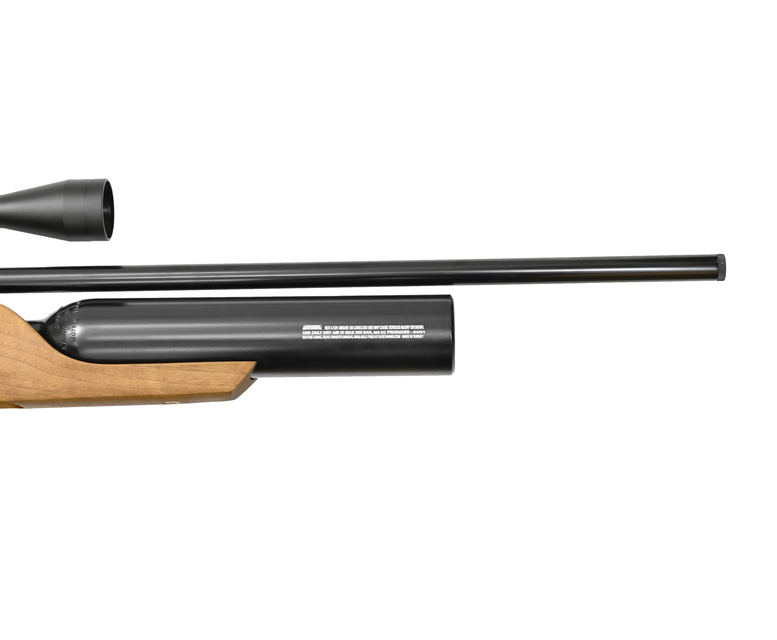 Винтовка пневматическая K90, к.6,35мм, L=530 (PCP, 3Дж, орех),