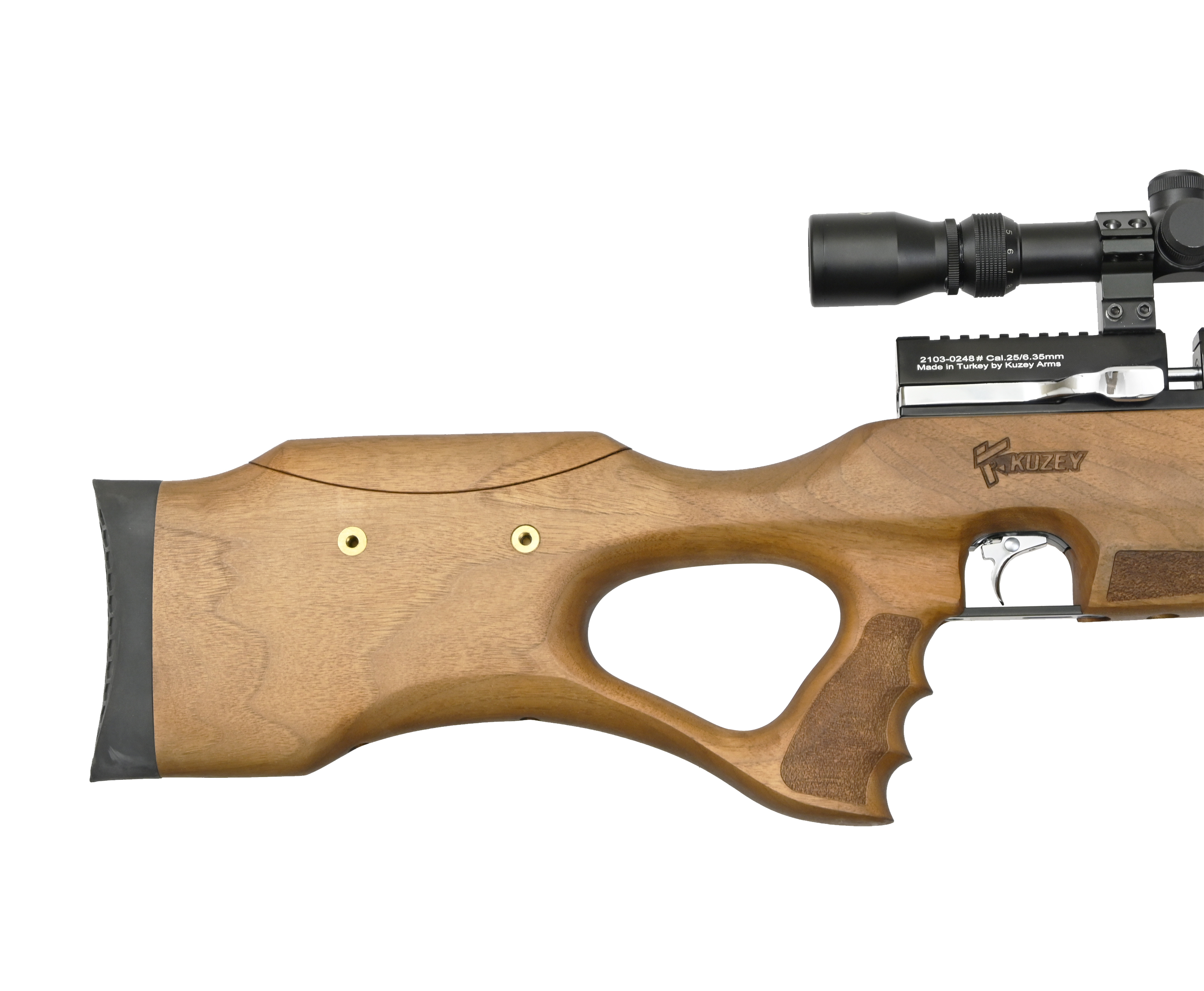 Винтовка пневматическая K90, к.6,35мм, L=530 (PCP, 3Дж, орех),