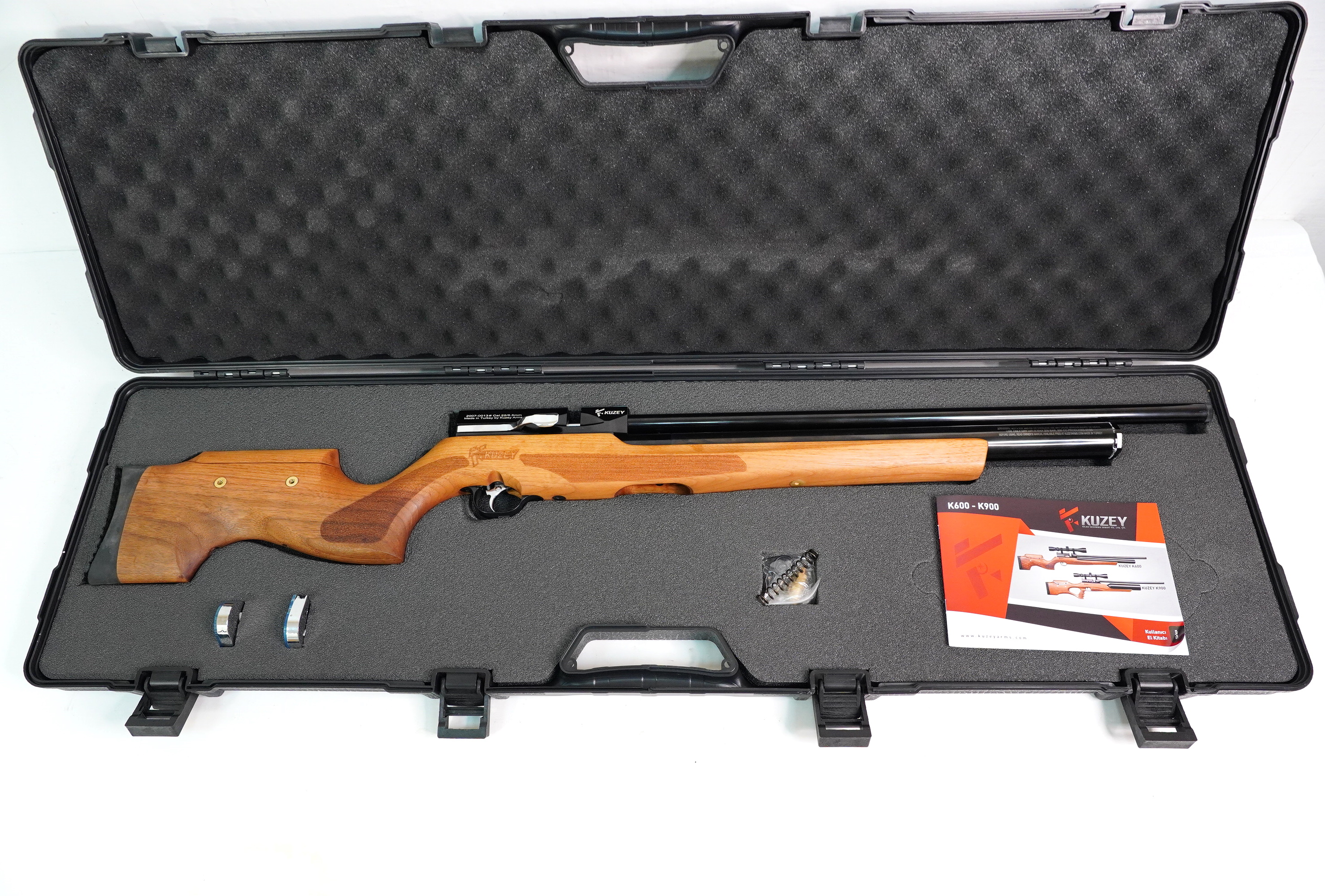 Винтовка пневматическая K60, к.6,35мм, L=530 (PCP, 3Дж, ор.),