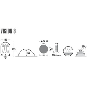 Палатка Vision 3 (235x180x100)