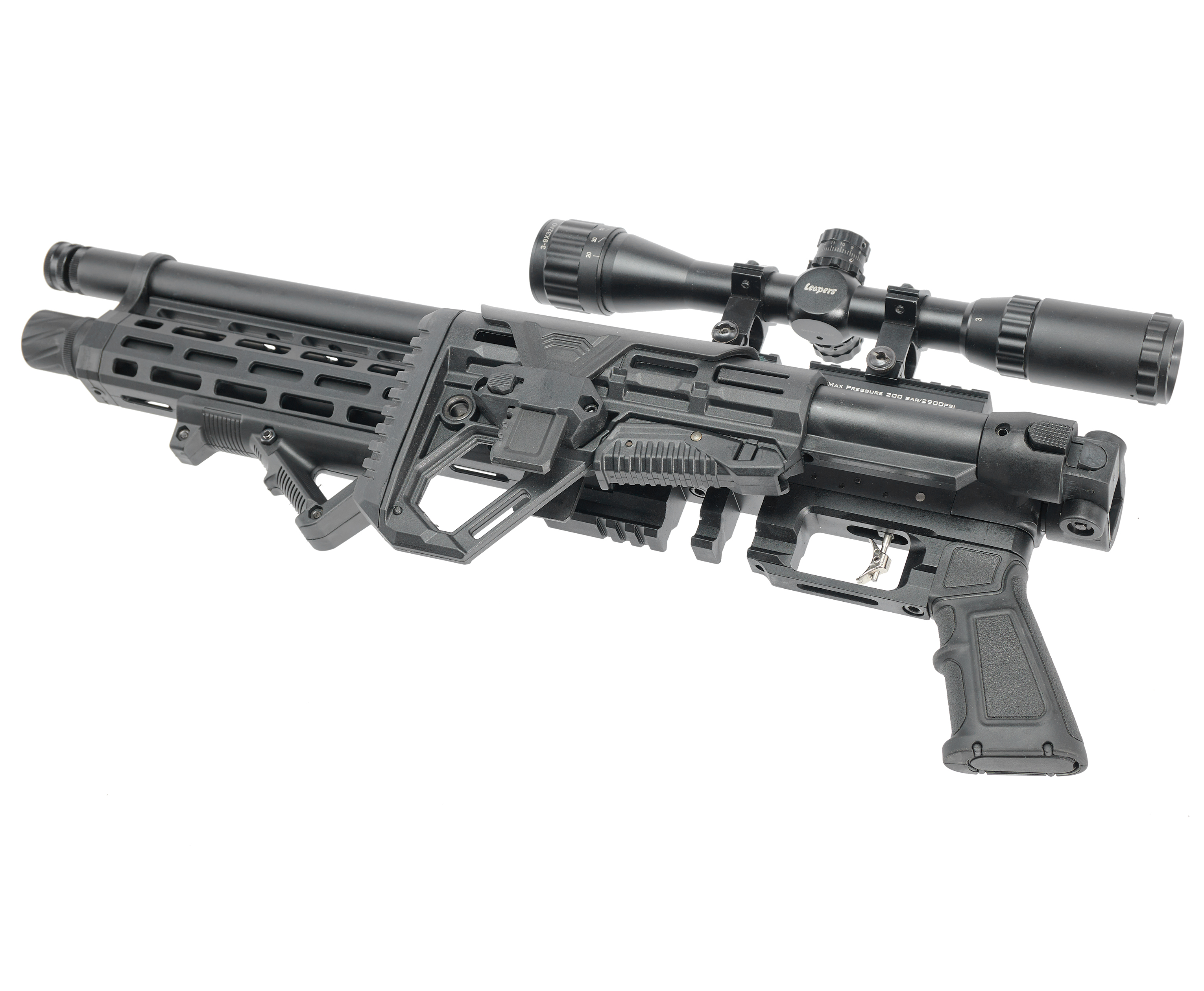 Винтовка пневматический "Puncher Maxi 3 Mortal", к.6,.5мм L=407мм (PCP, 3Дж.,пл.)