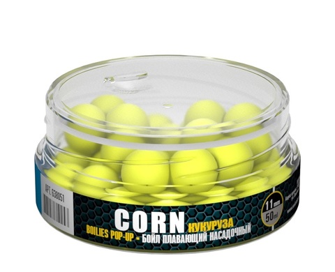 Бойлы плавающие Sonik Baits Pop-Up 11 мм Corn (Кукуруза)