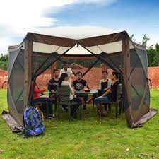 Шатер полуавтомат Widland Hexagon hub screen house