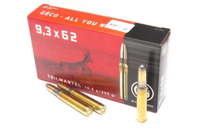 Патрон Dynamit Nobel, к.9.3*62, Geco TM SP  (16.5)