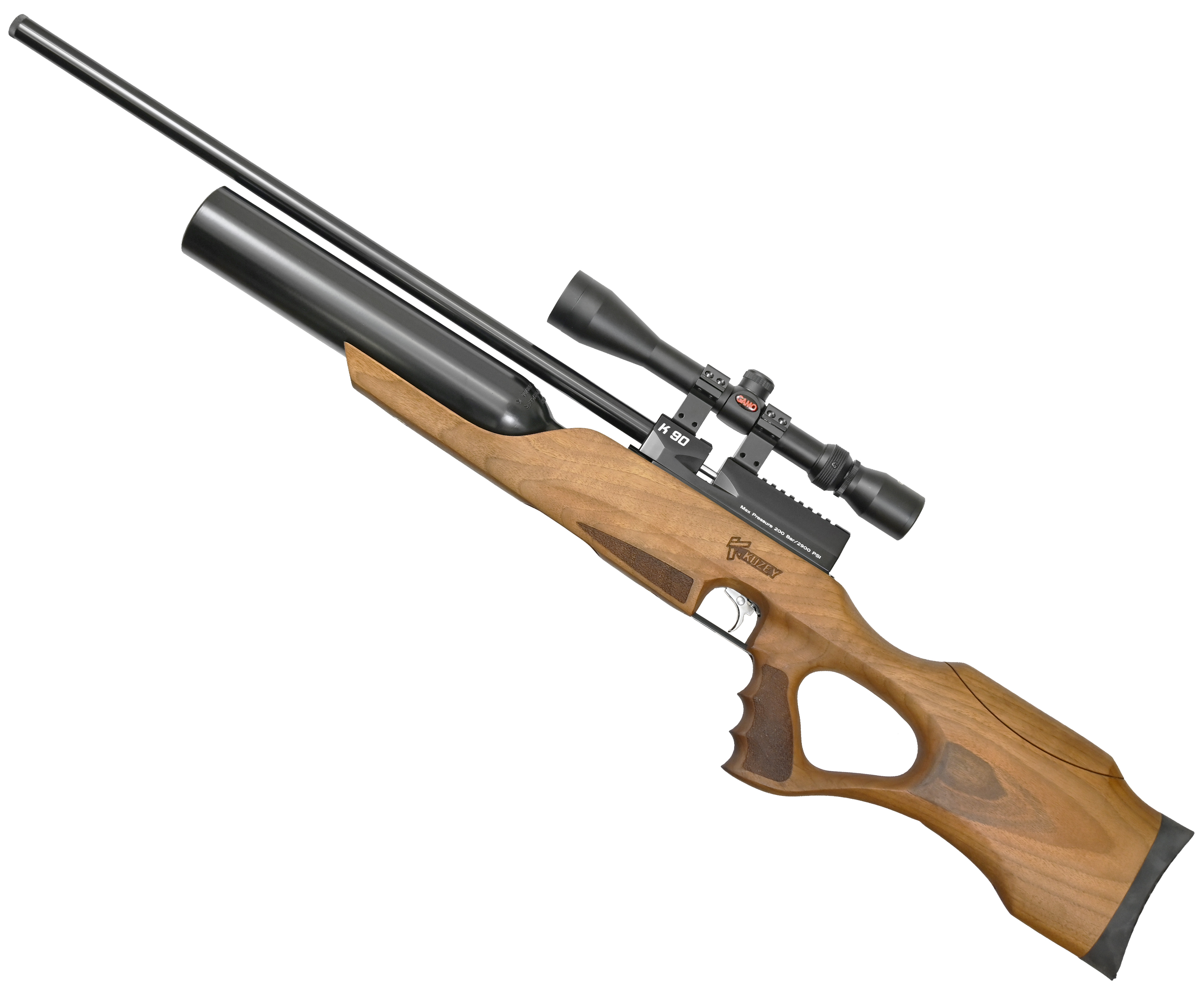 Винтовка пневматическая K90, к.6,35мм, L=530 (PCP, 3Дж, орех),