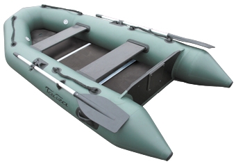 Лодка ПВХ "Тайга - 340 Киль" (под мотор 15 л.с.)