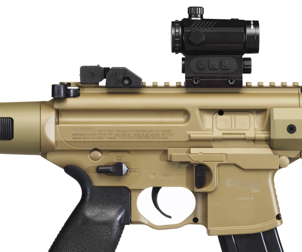 Винтовка пневматическая MPX-177-FDE-R к.4,5мм + коллимат.приц.(песочн.),