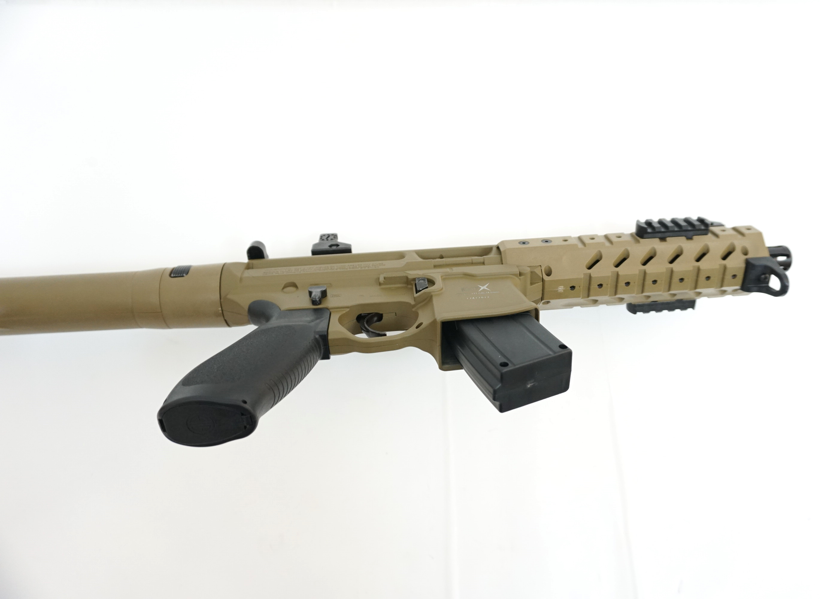 Винтовка пневматическая MPX-177-FDE-R к.4,5мм + коллимат.приц.(песочн.),
