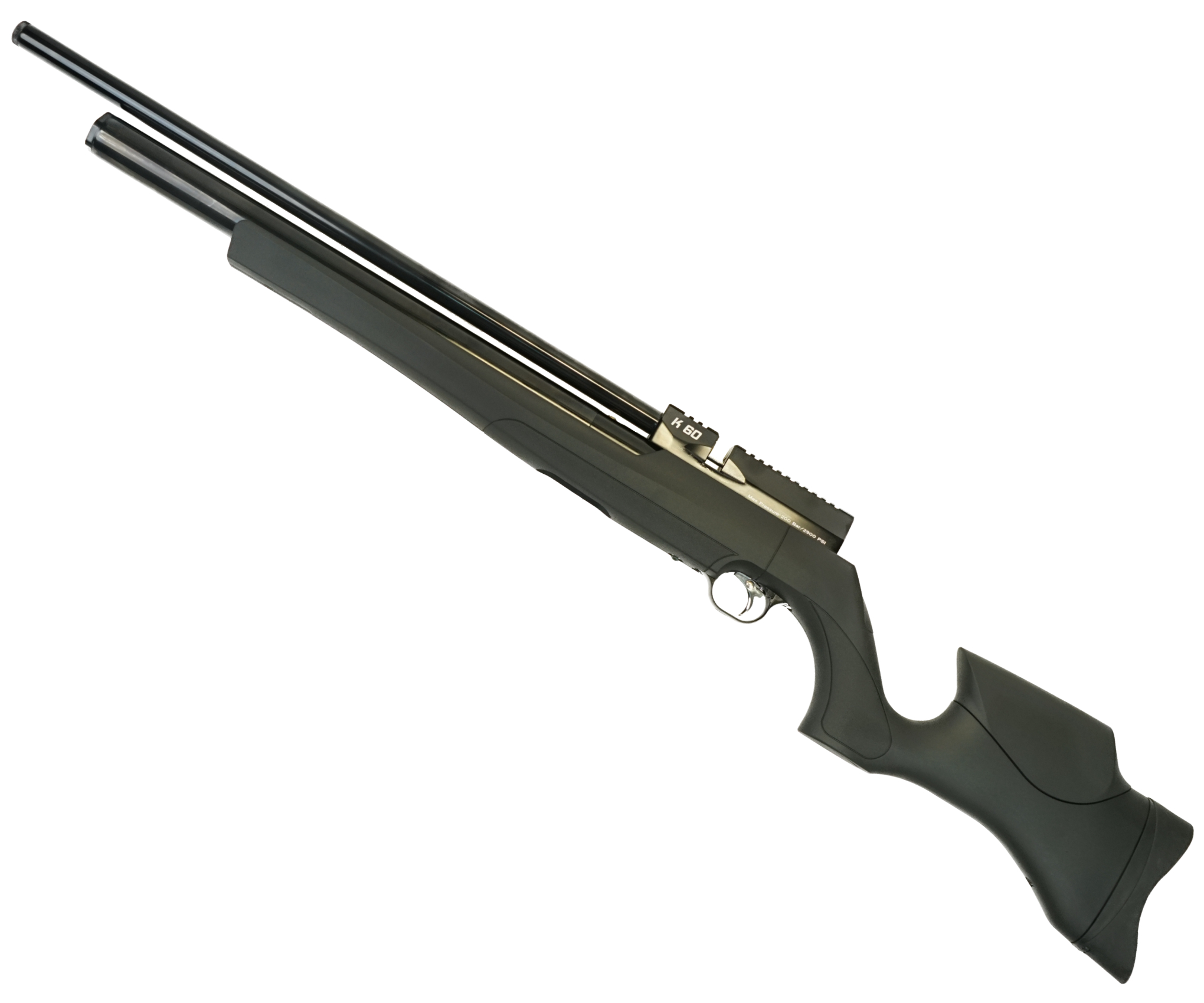 Винтовка пневматическая K60, к.6,35мм, L=530 (PCP, 3Дж, пласт.),