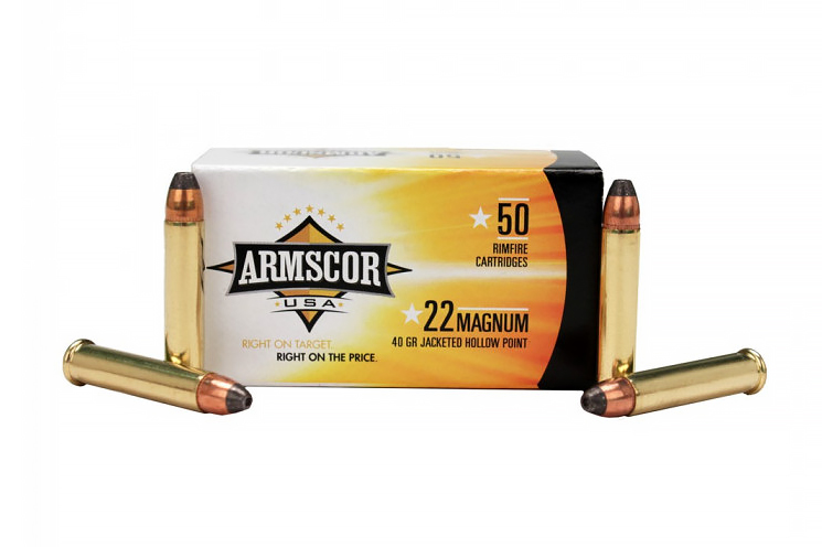 Патрон Armscor, к.22WMR JHP (40gr.)